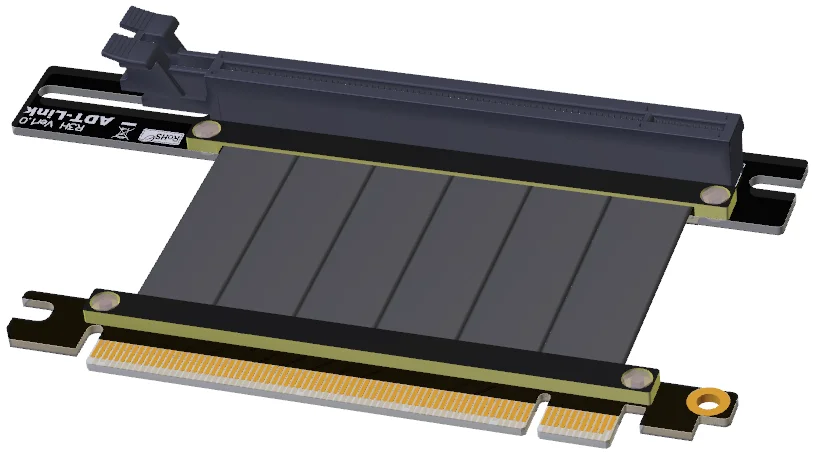 Przedłużacz karty graficznej ADT PCI-E3.0x16 do x16 obsługuje obudowy ATX Wind Chaser MSI Cool Supreme Lianli serii R33