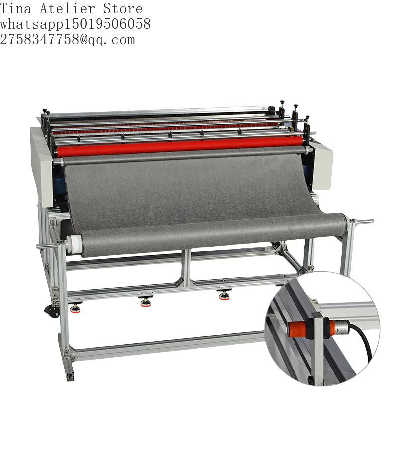 Automatic Foil Non-woven Roll Cutting Cross Cutter Paper Roll Sheet Vertical Pre-feeding Cutting Machine 30-120pcs/min 1500W
