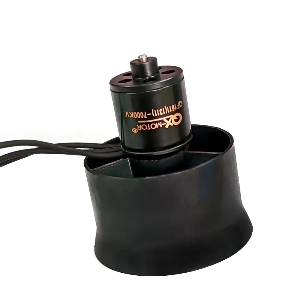 QX-Motor 30mm 6 Blades EDF With Brushless Motor QF1611 7000KV 14000KV 6000KV 5000KV for Jet Helicopter Drone Fixed-wing Parts