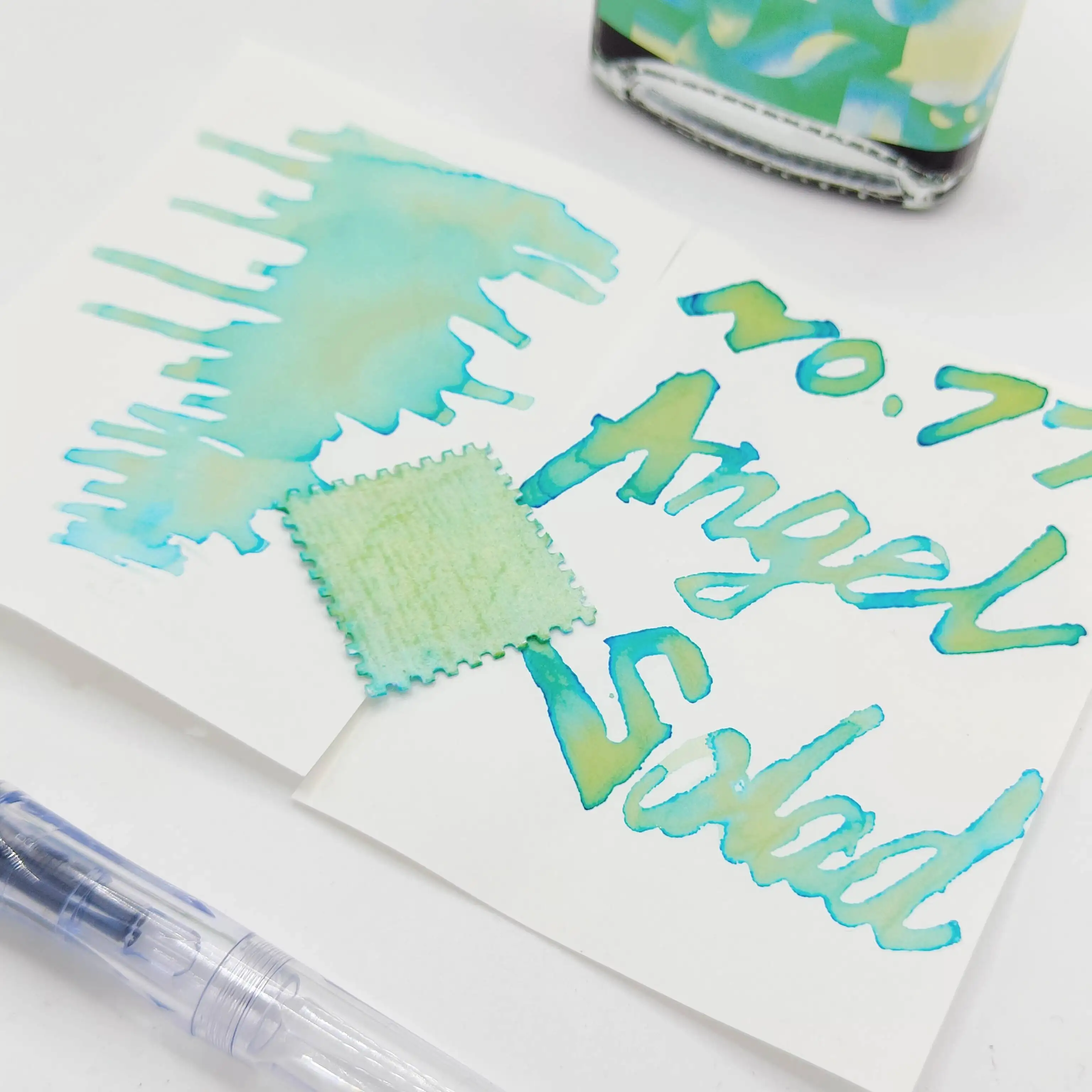 Zerkon NO.77 Angel Salad Journal Stationery Ink, błyszczący tusz 50ml — zdjęcie produktu 3