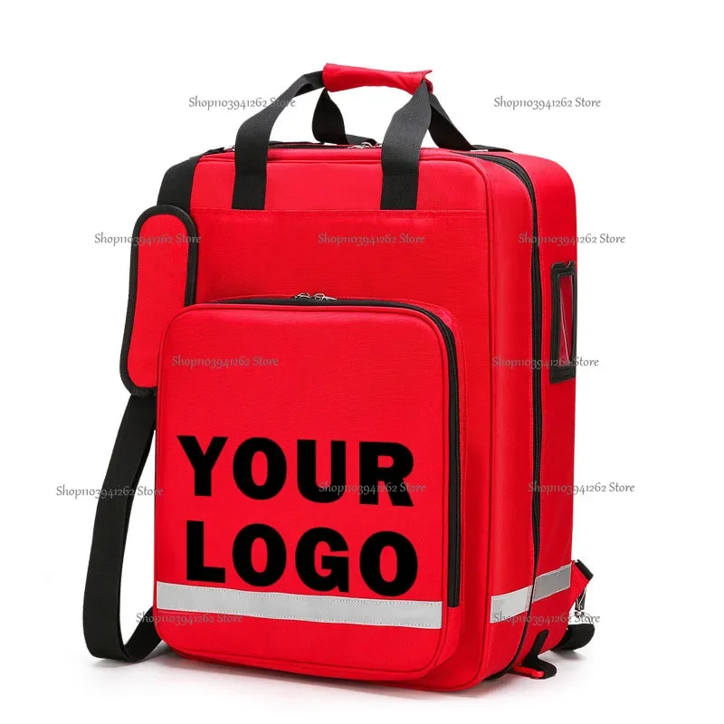 Detachable Trolley Backpack Survival First Aid Kits Medical Care Trolley Emergency Rescue Doctor Visit First Aid Bag