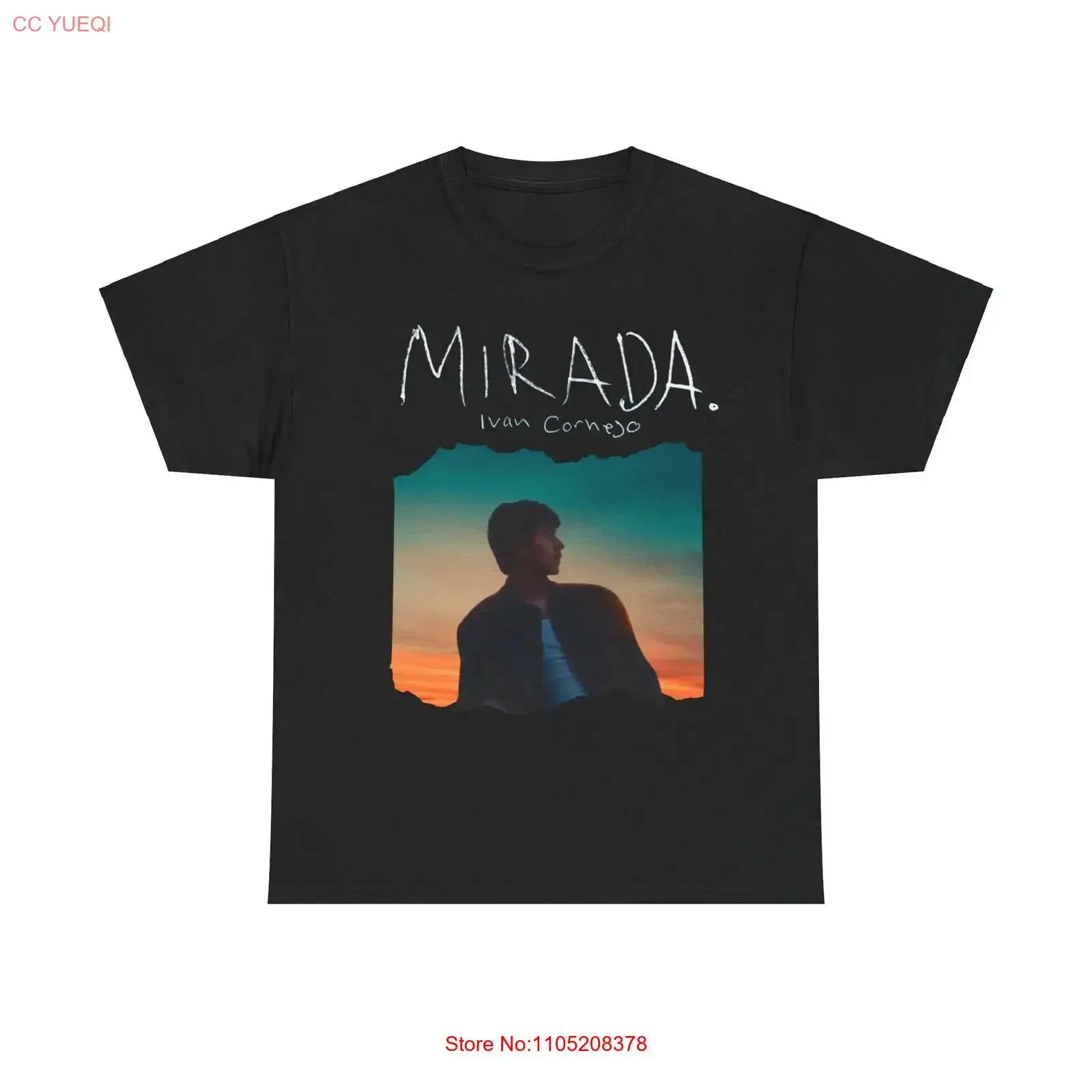 Ivan Cornejo Mirada Tour Parte 2 2025 Fan Inspired CornejoTour T Shirt Front and Back vintage Washed homme Stylish Stretched