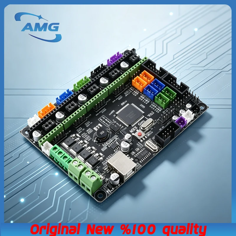 1PCS 3D Printer Accessories MKS GEN L V1.0 Control Board Compatible A4988 DRV8825 For arduino Module