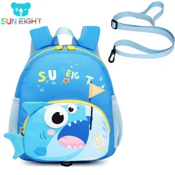 SUN Eentos-Sacs à dos de dessin animé 3D pour enfants, petits sacs d'école mignons pour enfants, sacs à roulettes, 12