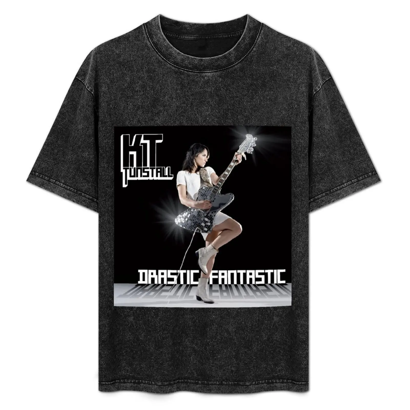 Camiseta KT Tunstall Drastic Fantastic, camiseta informal de manga corta de talla grande