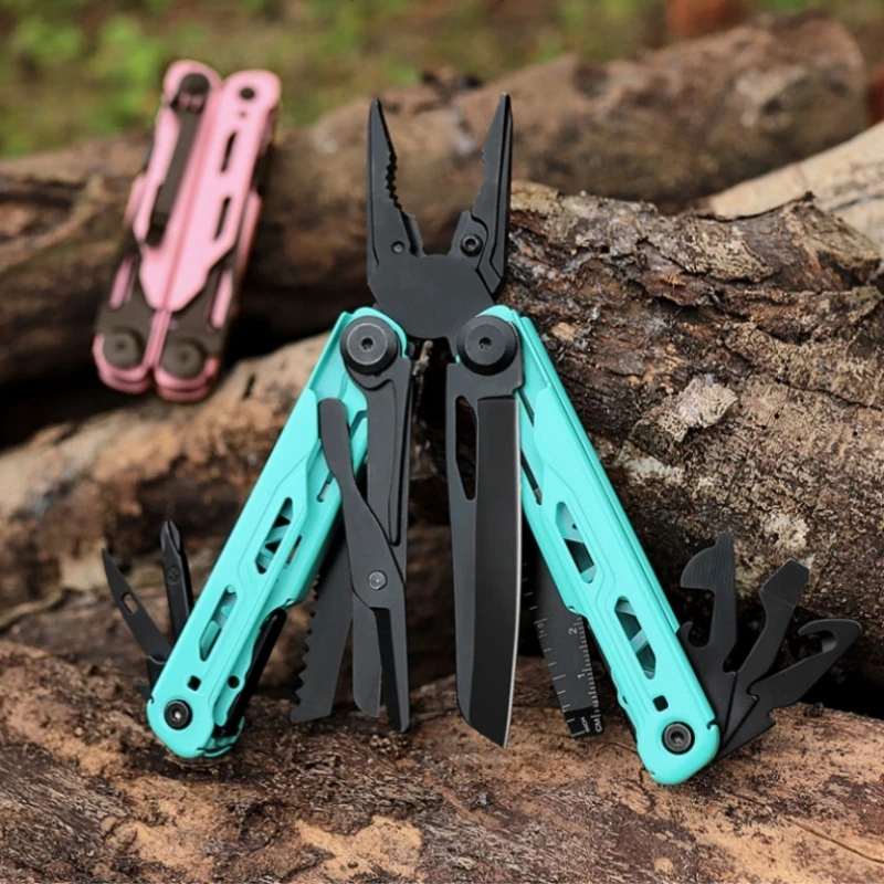 BHBT Folding Multitool Pliers Multi-functional Combination Tool Pliers Folding Scissors EDC Outdoor Equipment