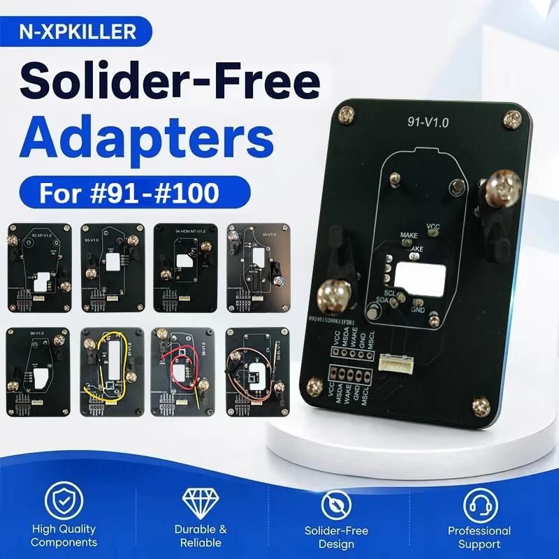 CNP259 No.91-No.100 Solder-Free Adapters For NCF Chip Remote Compatible With N-xpkiller Supports For Chery For Changan