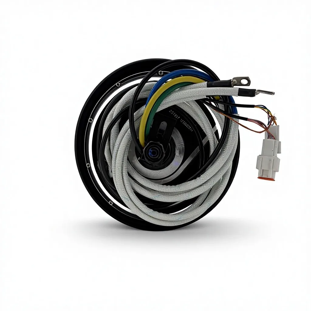 Most Powerful 10inch QS Hub MOTOR 7000W 70H V4 Type For Electric Scooter Motorcycle