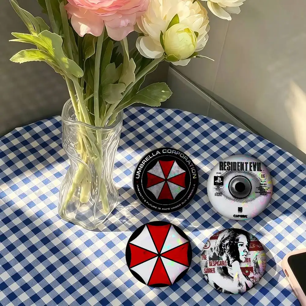 GAME logo anime Handmade Brooch Cartoon Cosplay Badge On Backpack Jewelry Accessories Gifts R-R-Resident EviL