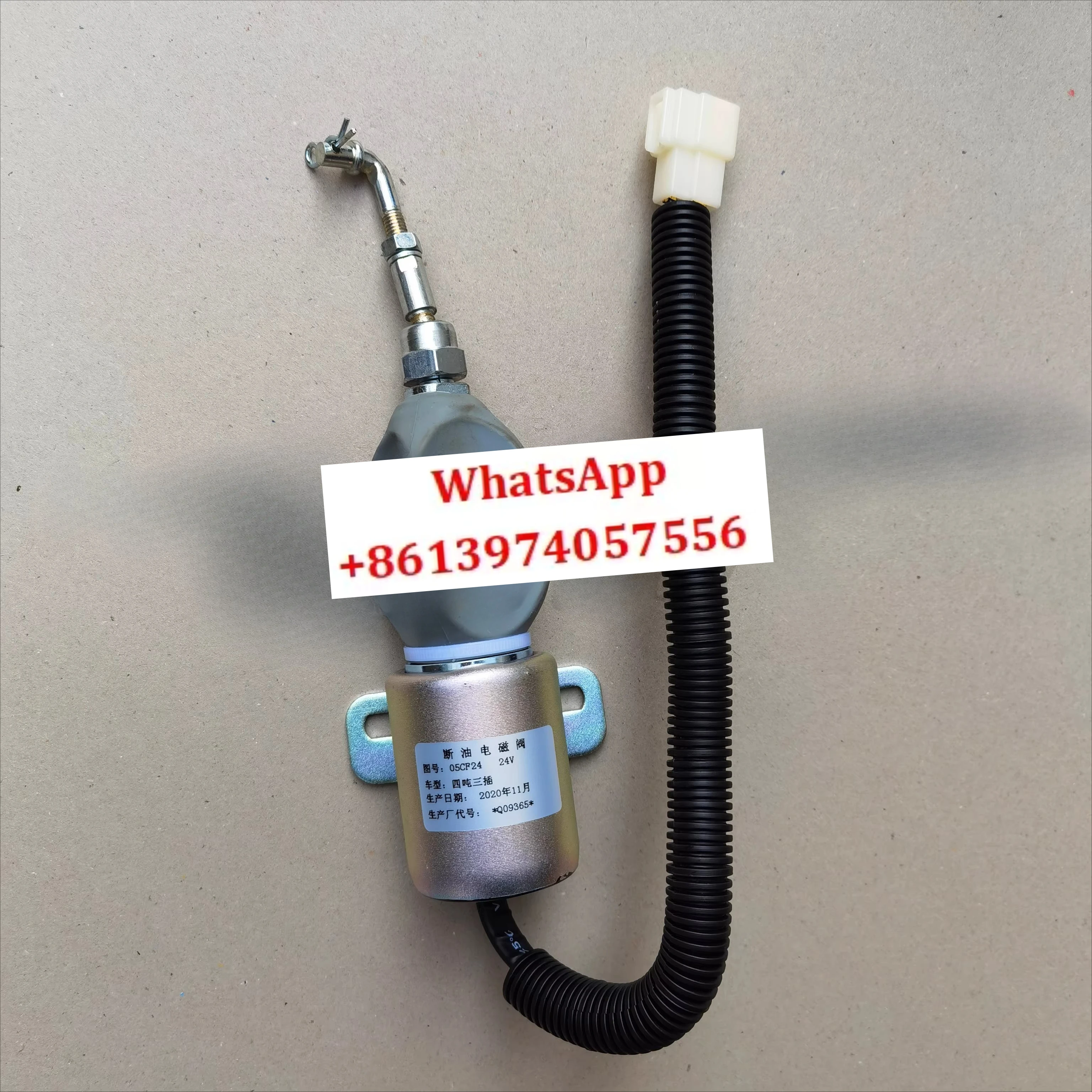 オイル遮断電磁弁-05cf24-を備えた掘削機トラック、tongjinlong-乗用車用発電機フレームアウト-シリンダー