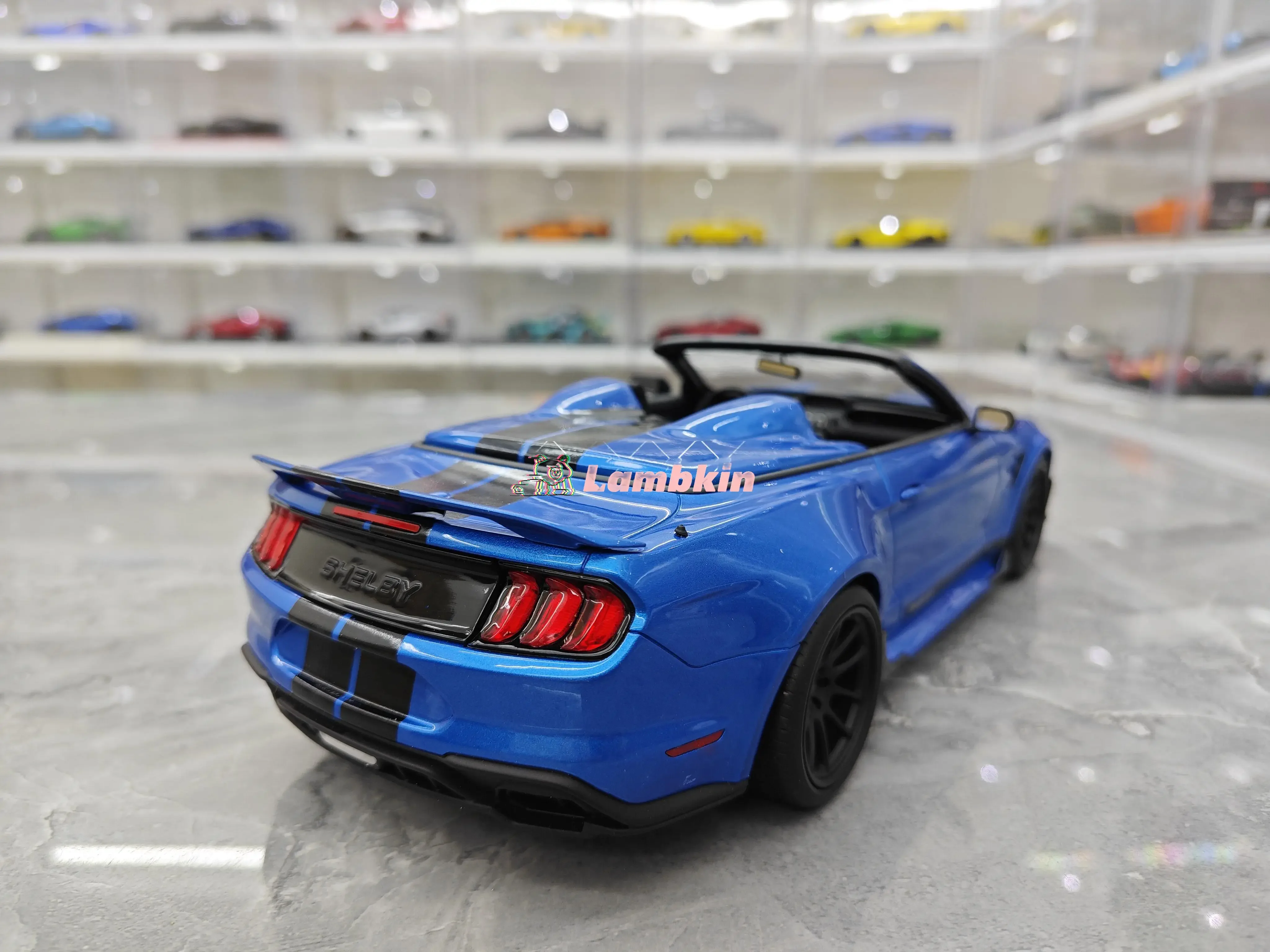 New Arrival GT Spirit 1:18 2022 Shelby Super Snake Simulation Car Model Birthday Gifts