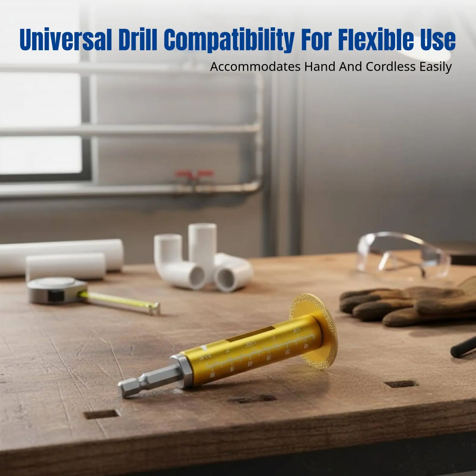 

Инструмент для внутренней резки ПВХ-труб, удлиненный, паяный, регулируемый по размеру, инструмент для электрика