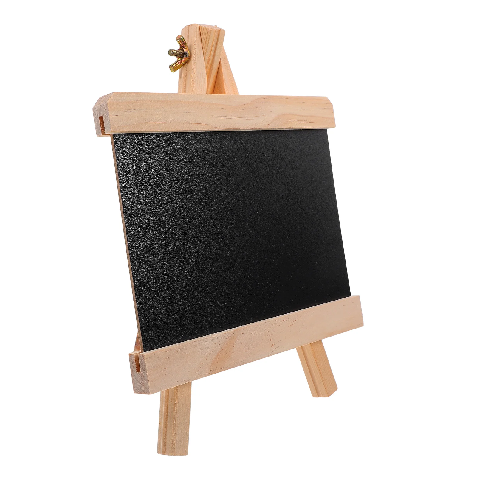 

15X9 Inch Wooden Chalkboard Erasable Countertop Memo Stand Reusable Message Display Sign For Kitchen Bar Cafe Wedding