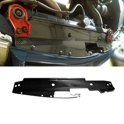 Car Styling For Evolution EVO 4 5 6 Carbon Fiber Cooling Panel Glossy Finish Inner Engine Cover Body Kit Racing Trim