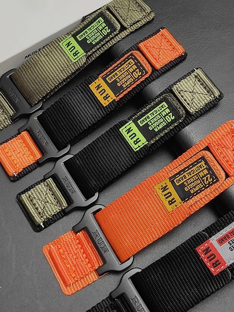 النايلون جديلة حزام ل Amazft T-REX 3 حزام ساعة اليد ل Amazfit T Rex 2 الرياضة مطاطا حزام الساعات ل Amazfit T-rex معصمه الفرقة