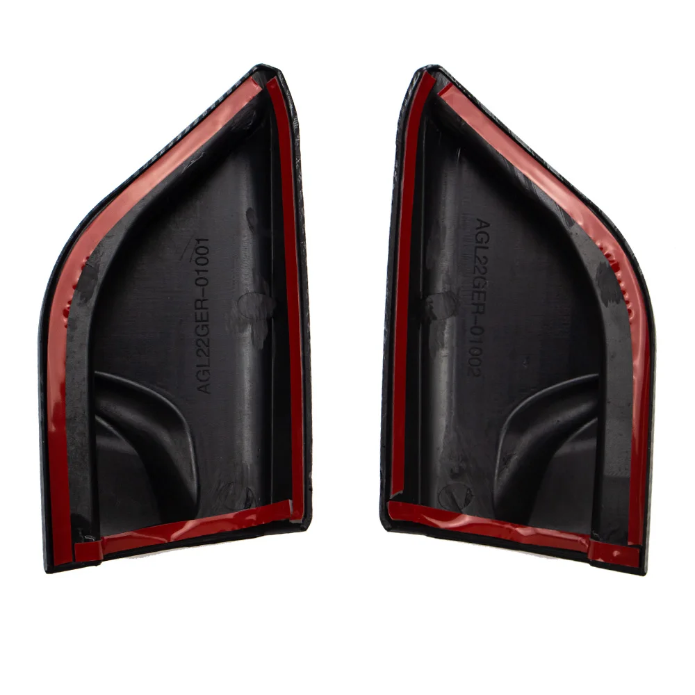 2PCS ABS Carbon Fiber Color or Red Pillar Frame Cover Interior Decorative for Ford Everest Ranger 2023