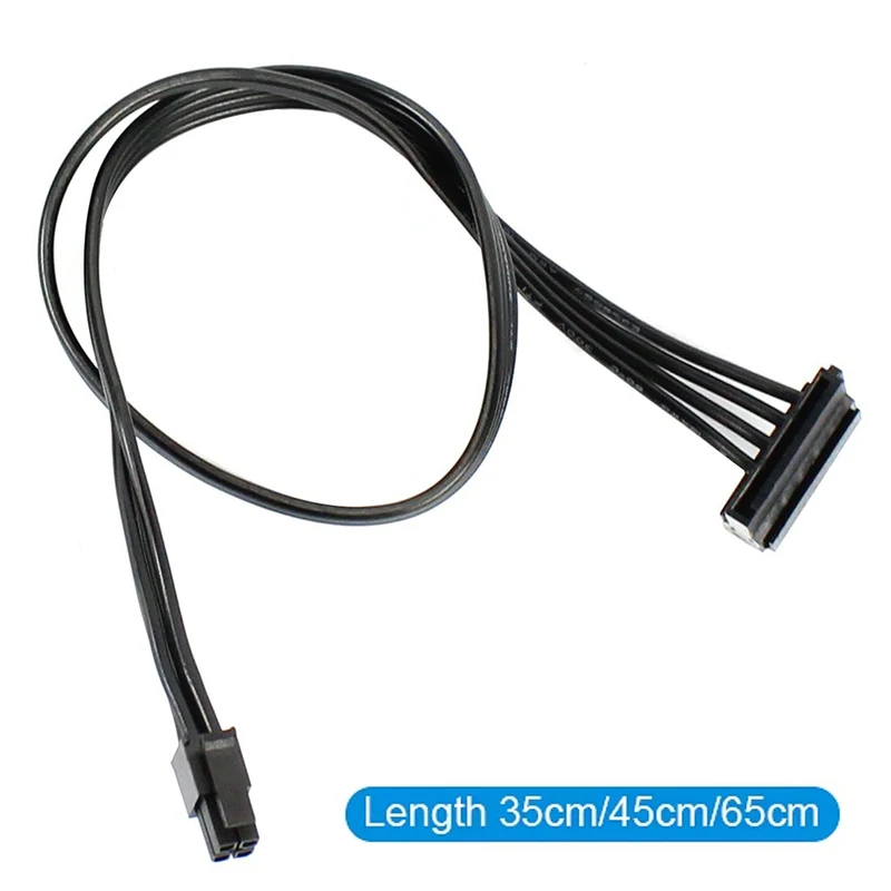 Pequeño Mini 4 pines a uno/dos/tres SATA Socket HDD SSD Unidad de disco duro Cable de alimentación para computadora de escritorio HP Pro G2 placa base