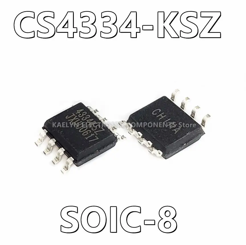 10pcs/lot CS4334-KSZ 4334KSZ 24 Bit Digital to Analog Converter 2 8-SOIC