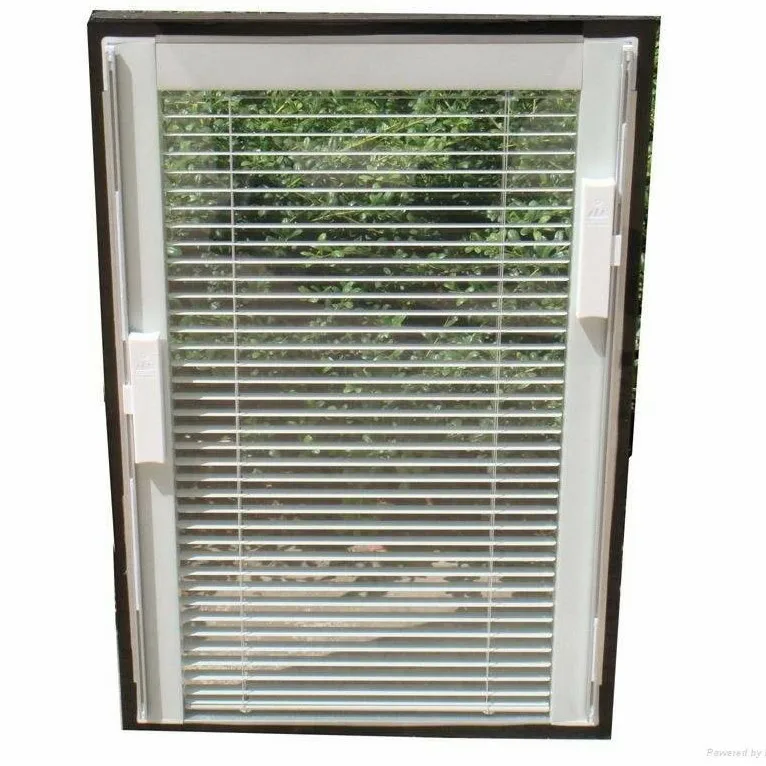 Discount Price Integral Blinds Aluminium Double Glass Door With Venetian Blinds Magnetic Integral Blinds
