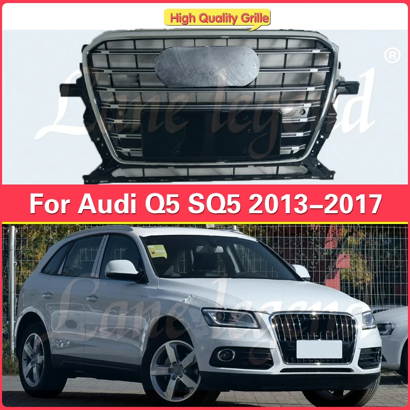 

Factory supply For Q5 SQ5 Style Car Auto Parts Front Sport Hood Grill Grille for Audi Q5 SQ5 2013-2017 Car Styling Accessories