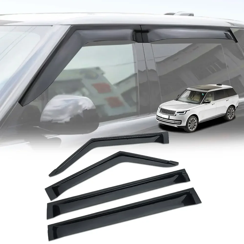 

For Land Rover Range Rover Vogue L460 2023 ABS Car Exterior Visor Vent Shades Window Sun Rain Guard Deflector Car Accessories