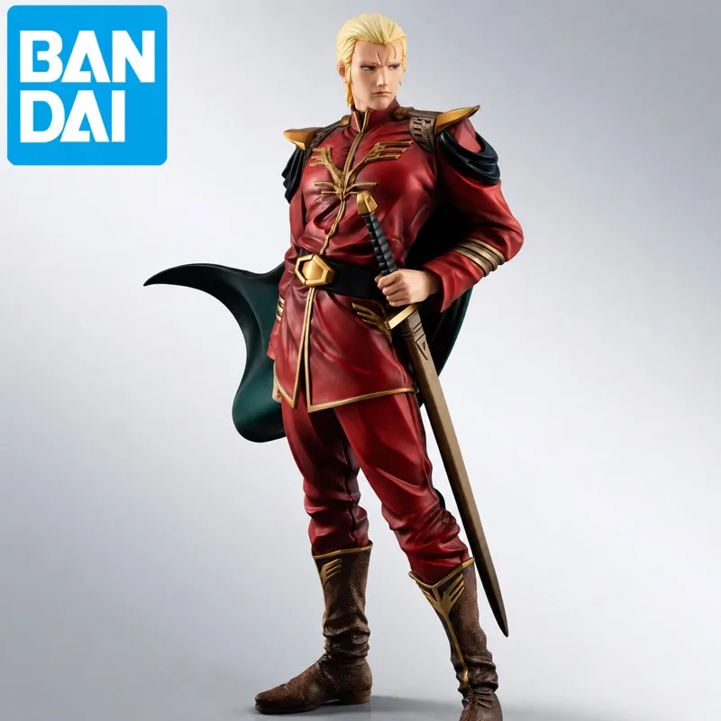 In Stock Bandai Original Bandai Spirits Gundam Model Char Aznable Action Figure Model Doll Brand New Boxed Anime Characters Toys