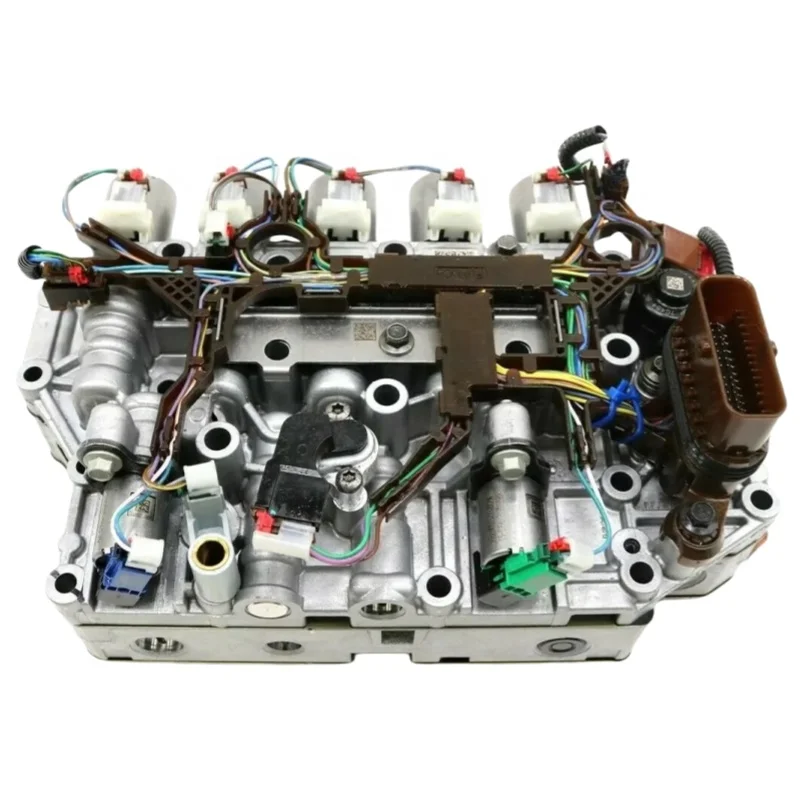 Tom Auto8F24 8F35 8F40 صمام الجسم 8 سرعات ناقل حركة أوتوماتيكي مع الملف اللولبي مع الأسلاك تسخير لقطع غيار السيارات فورد