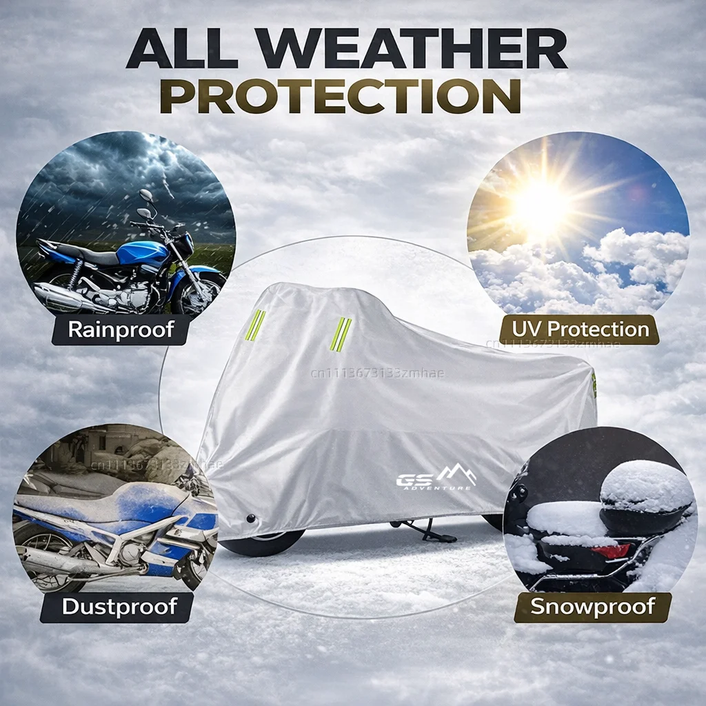 For BMW R 1200 GS LC R1200GS ADV Adventure Outdoor Motorcycle Cover Waterproof UV Protective Rain Dust Sun All Weather Cover view 6