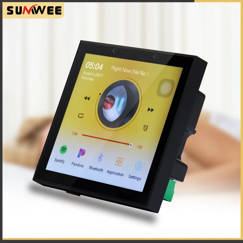 Tuya Nhà Thông Minh Bộ Khuếch Đại Âm Thanh WIFI Bluetooth Tương Tường Android 8.1 Gia Đình Bộ Khuếch Đại Mini Amplificador SUMWEE
