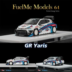 Fuelme In Stock 1:64 GR Pandem Yaris Resin Diorama Car Model Collection Miniature Carros Toys