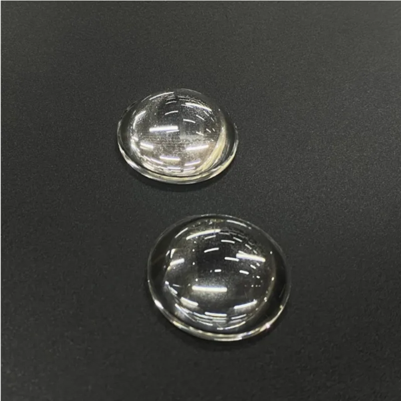 23mm High Borosilicate Glass Plano Convex Lens | Smooth Surface Optical Lens for LED Spotlight Flashlight Lampshade