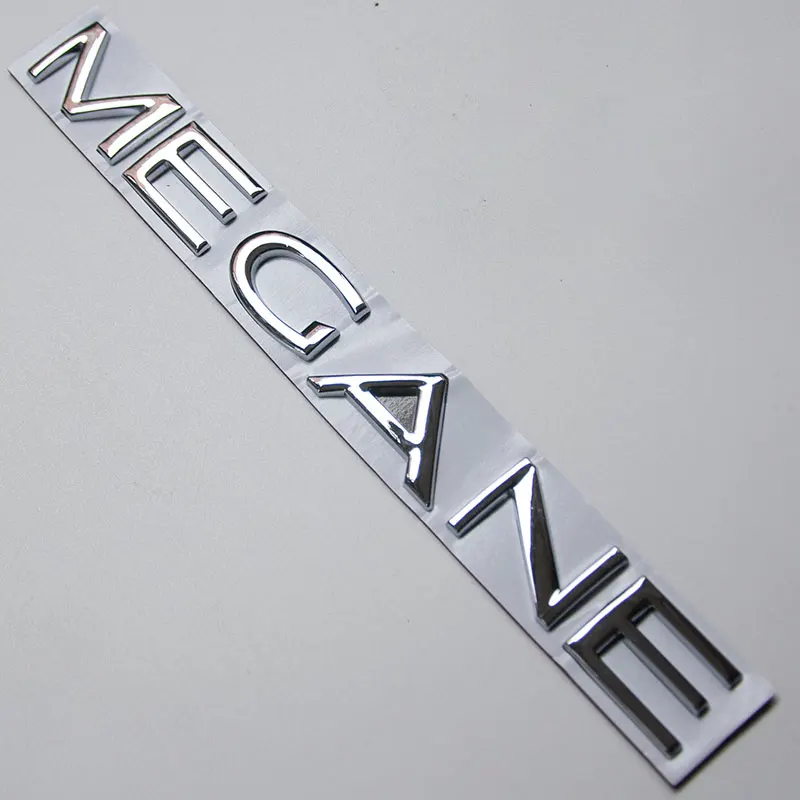 Autocollants de coffre avec lettres MEGANE, pour Renault MEGANE 1 2 3 4 MK1 MK2 MK3 MK4 RS, accessoi
