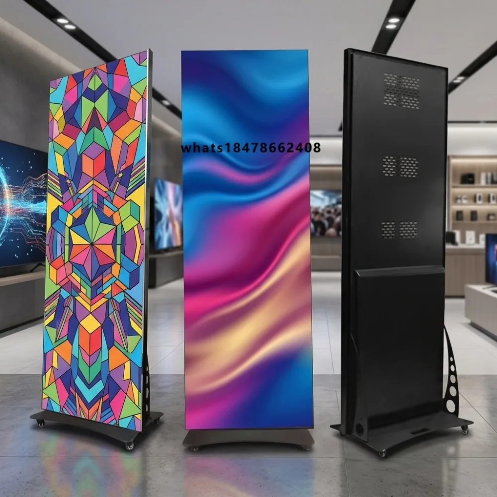 P2.5 floor-to-ceiling LED poster full-color indoor commercial display 8K resolution + black 5-year warranty