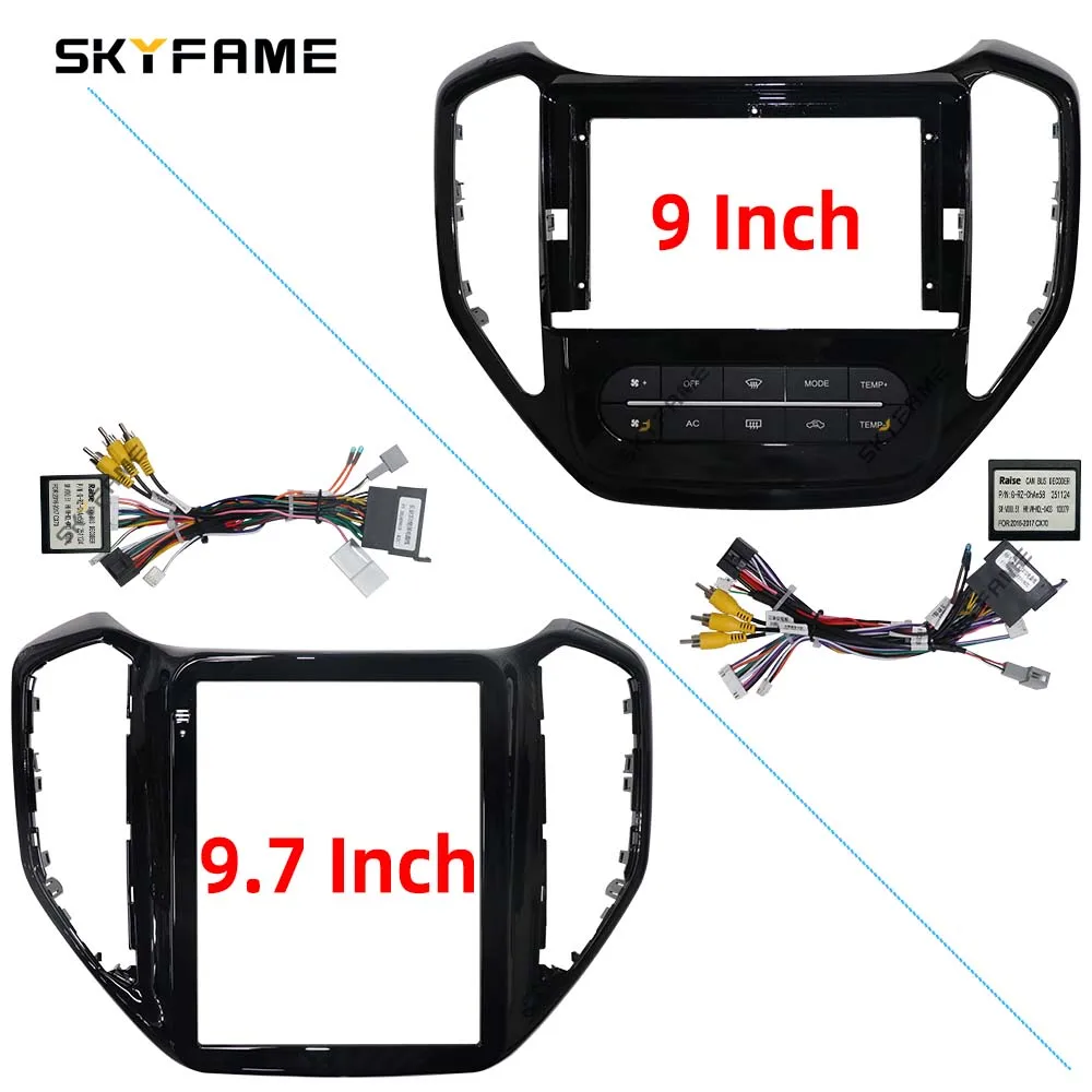 

SKYFAME Car Frame Fascia Adapter Canbus Box Decode Android Radio Dash Fitting Panel Kit For Changan Auchan CX70