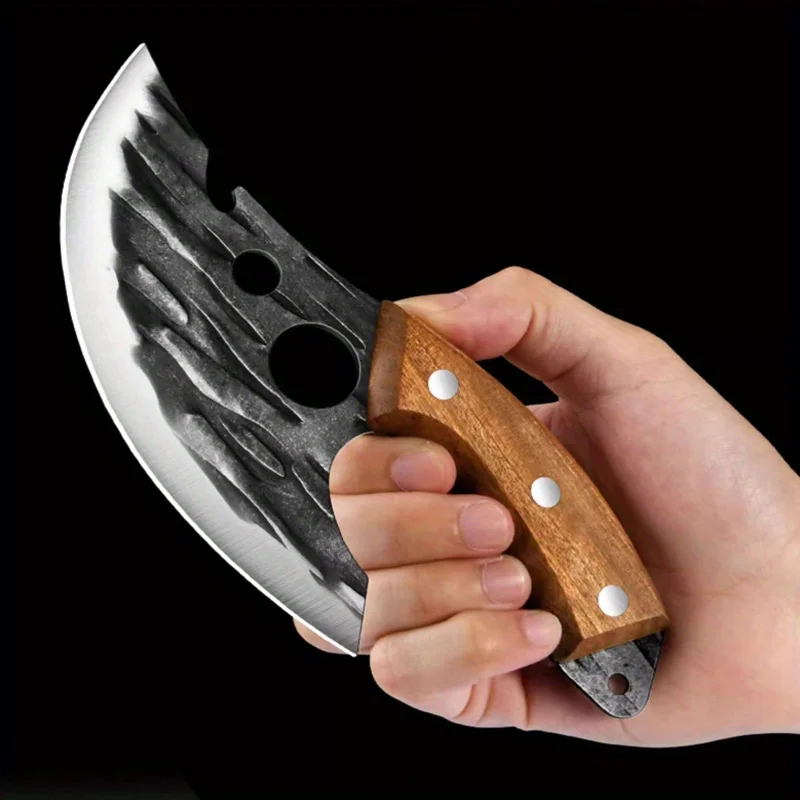 PLYS Forged Boning Knife Splitting Knife Boning Specialty Knives Kitchen Knife Mini Machete