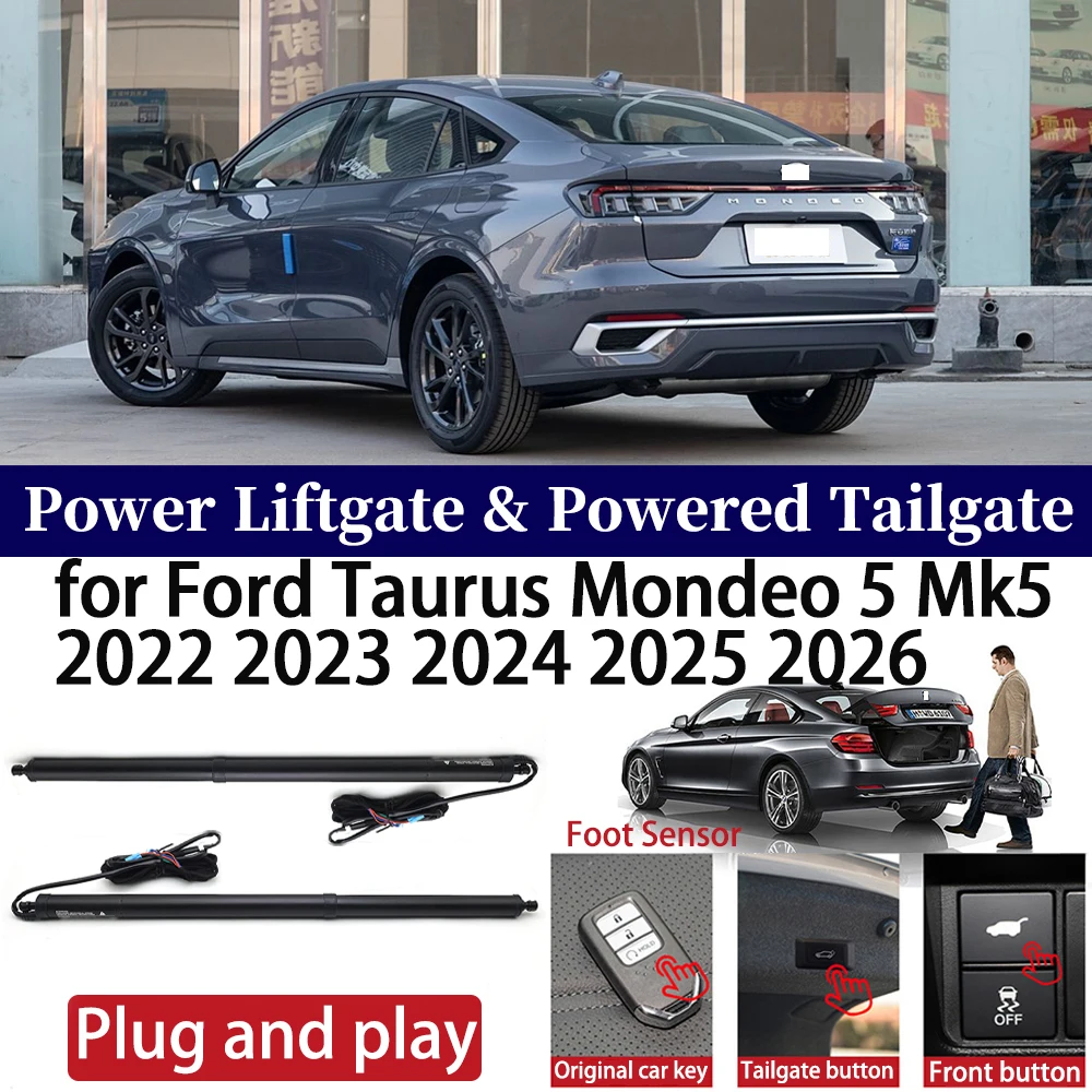 

for Ford Taurus Mondeo 5 Mk5 2022 2023 2024 2025 Car Auto Power Electric Tailgate Liftgate Trunk Closer System Boot Lift Motor