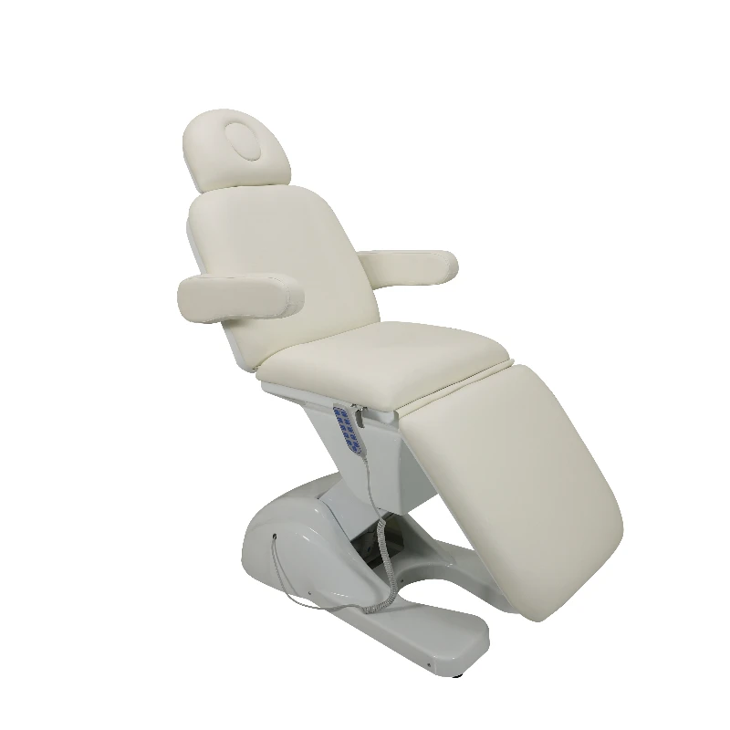 

Deluxe face chair bed adjustable electric reclining massage table bed