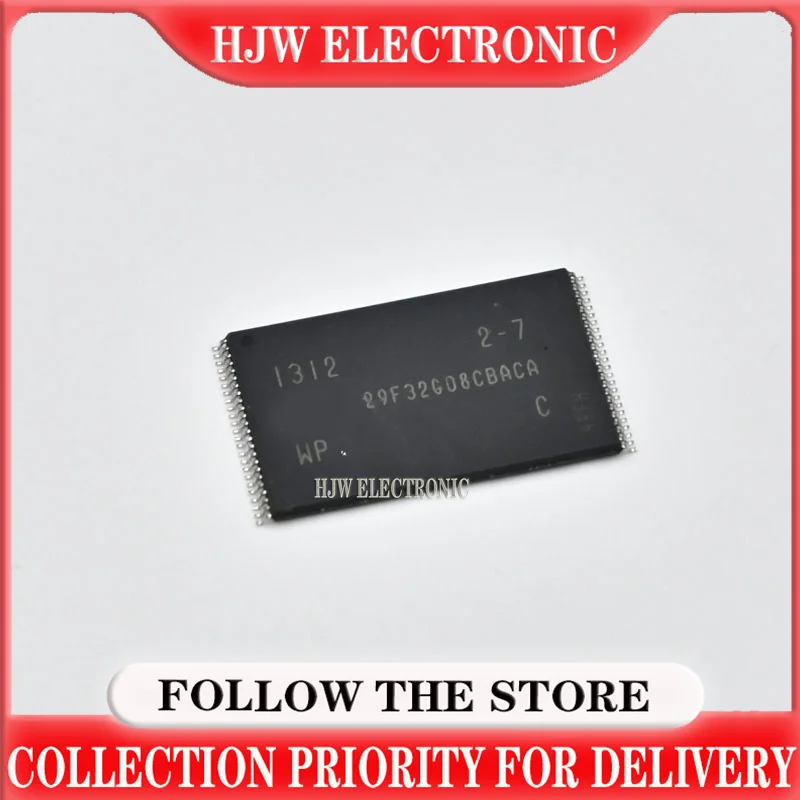 

5pcs orginal new in stock MT29F32G08CBACAWP:C 4GB NAND FLASH memory IC