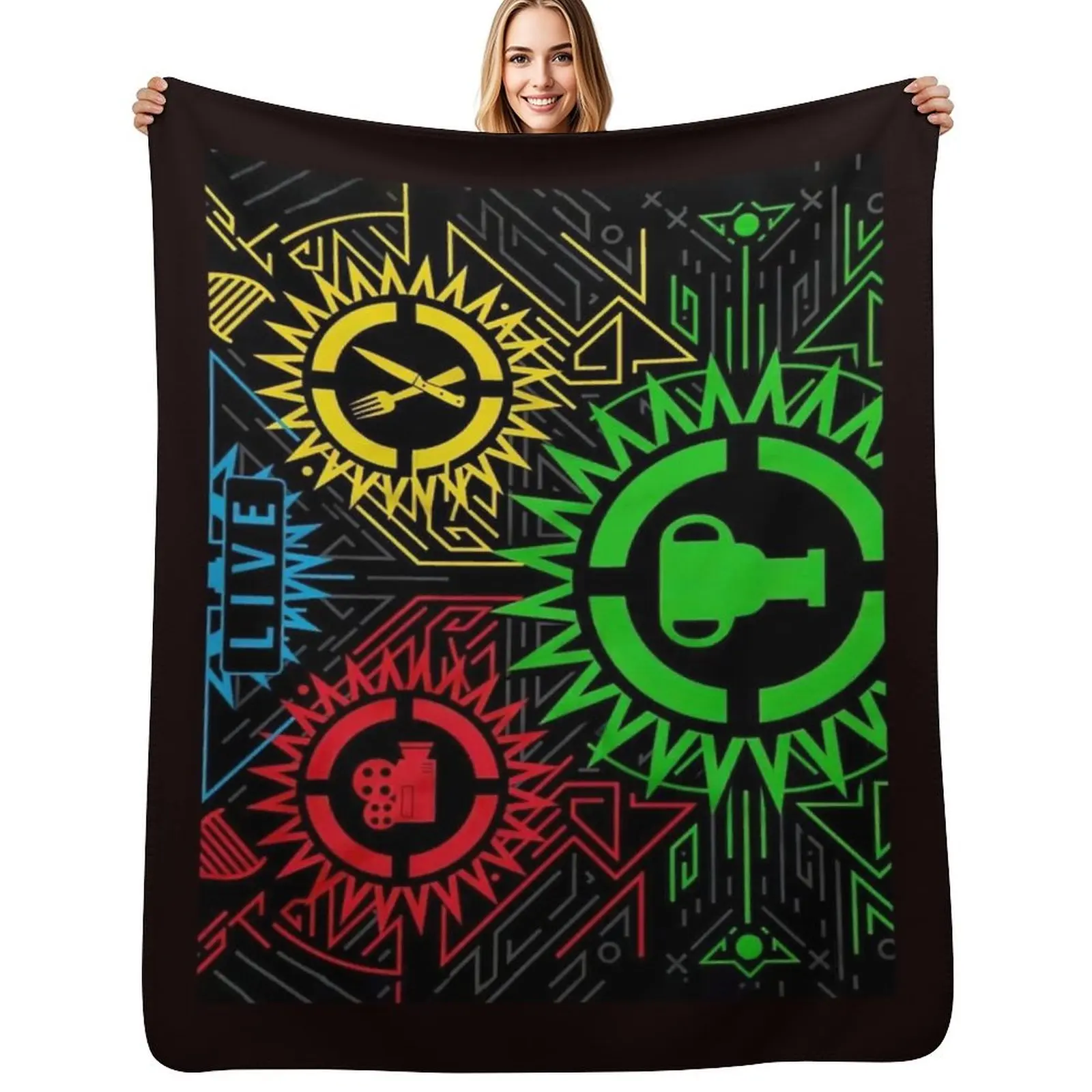 Game Theory 10th Anniversary Throw Blanket Cozy Warm Blanket for Bed Room Decor