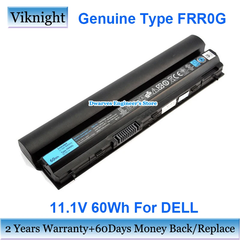 Original YJNKK JN0C3 R8R6F FRROG Battery 11.1V 60Wh for Dell Latitude DELL Latitude E6230 E6220 E6320 E6330 E6430s TPHRG V7M6R