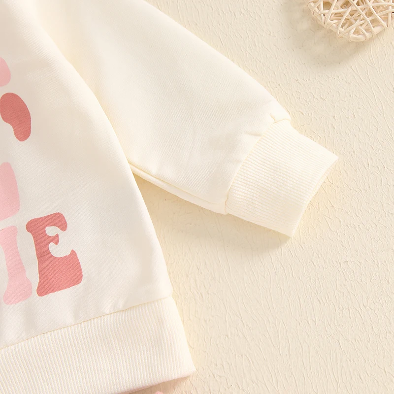 Ensembles de pantalons à manches longues pour petites filles, col rond, lettre imprimée, proximité Y, Wstring, automne, 2 pièces