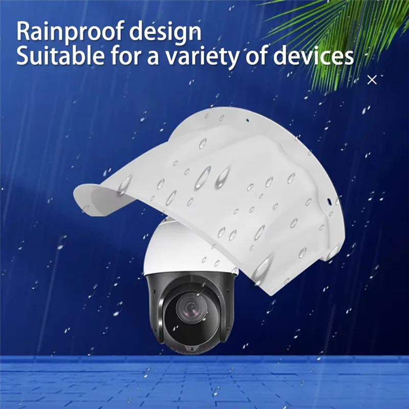 

ABZW Protective Covers Waterproof Rainproof Cover CCTV Turret Dome Cameras Protection Box Security Camera Protection Case
