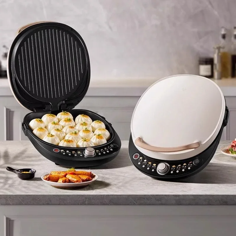 220V Electric Pancake Stove Home Double Sided Heating Pancake Pan New Type Deepening And Increasing