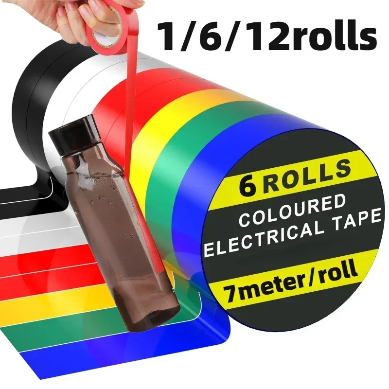 Flame Retardant Electrical Insulation Tape Strong Adhesive Wire Harness Tape for Electrical Wiring Waterproof Adhesive Tape