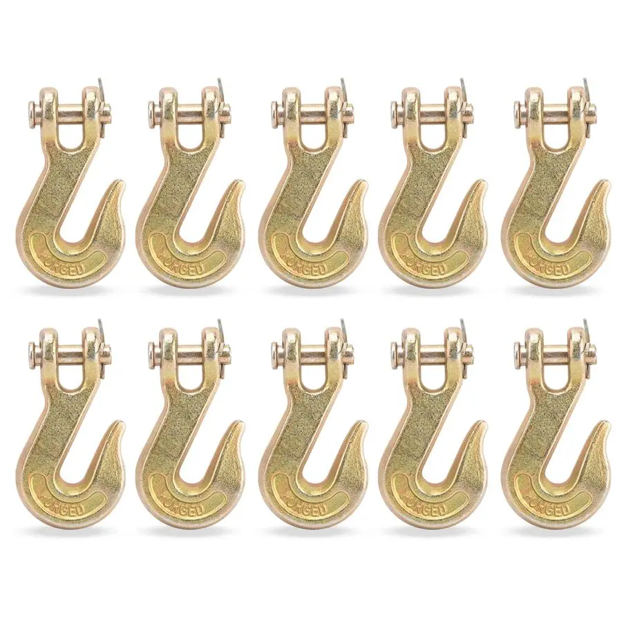 

8 Grab Hook, Clevis Hook for Chain Grade 70 G70 Heavy Duty, 6600 lbs Break Strength Fits 3 8 Truck, Trailer, Tow amp Transport C