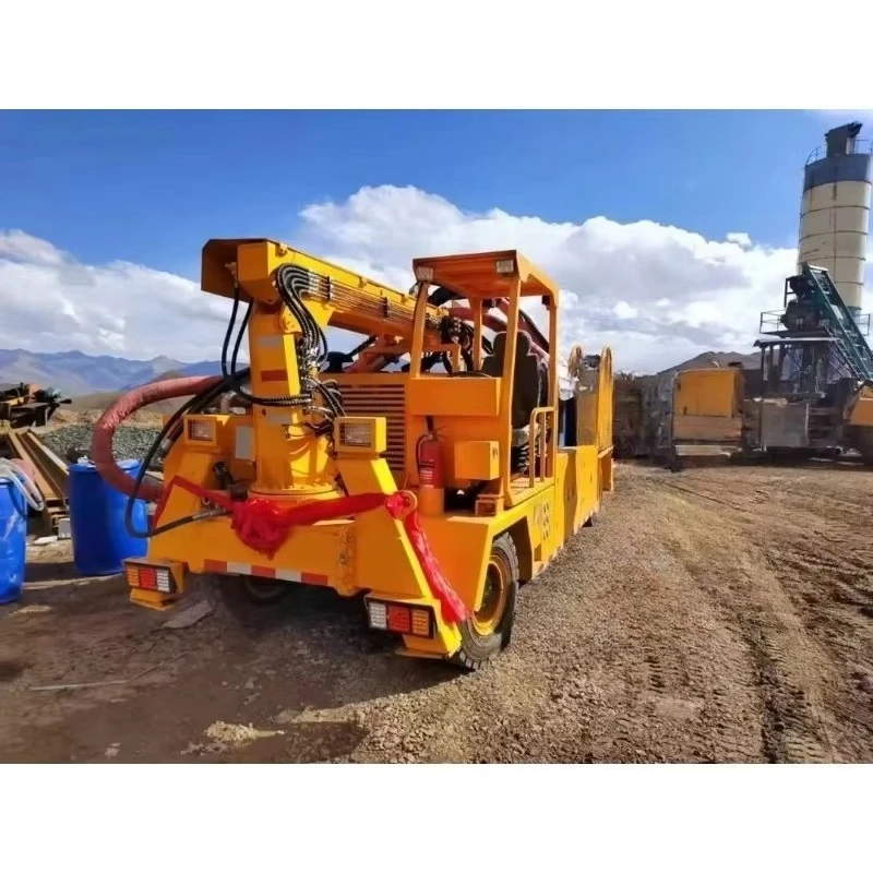 

Factory Price Wet Shotcrete Machine Concrete Sprayer Wet Mix Shotcrete Pump Machine With Robot Arm For Tunnel Construction