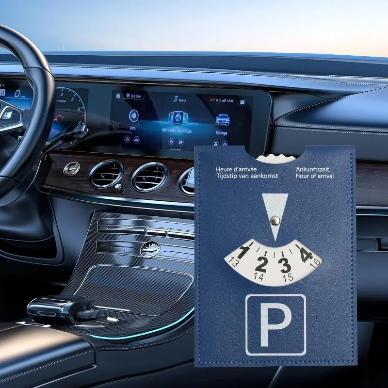 1/2/3PCS Environmental Protection Temporary Parking Sign PU Parking Timer Multifunctional Parking Timer Daily Commute