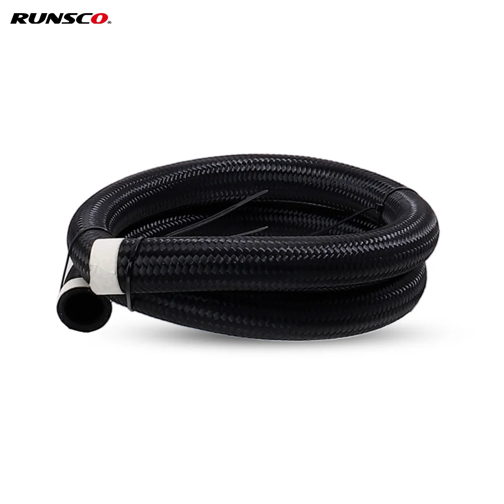 

AN Fuel Hose Oil Gas Line AN4 AN6 AN8 AN10 AN12 Cooler Hose Line Pipe Tube Nylon Stainless Steel Braided CPE Rubber 1/2/3/5M