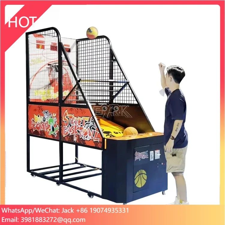 

Funfair Exercise Game EPARK Аркадный стиль Крытый спортивный стрельба Аркадная баскетбольная игра Баскетбольная стрельба Игровой автомат