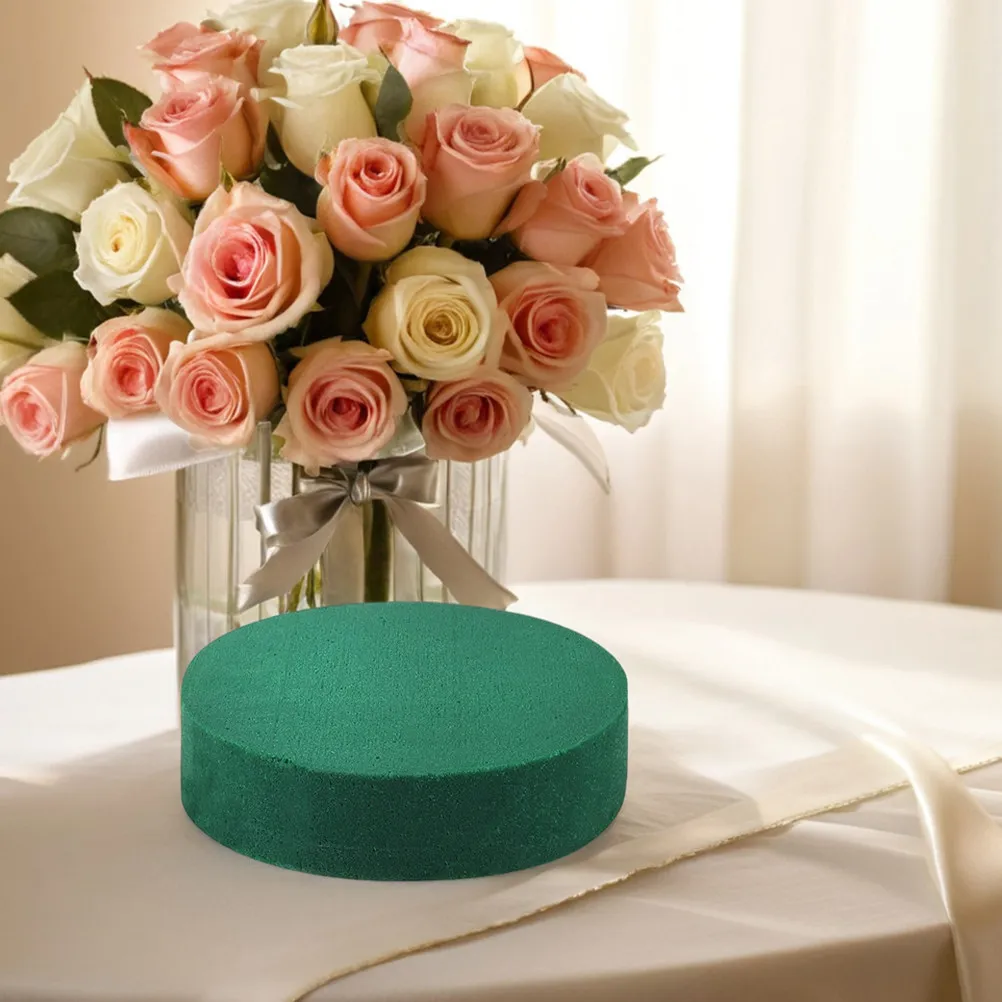 4Pcs Round Floral F…